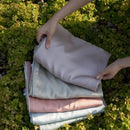 Axyaa Summer Cooling Lyocell Fiber Blanket: Soft, Breathable, Skin-friendly Nap Blanket