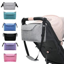 Axyaa Stroller Bag: Large Capacity Diaper Mummy Bag with Cup Holder & Bottle Organizer