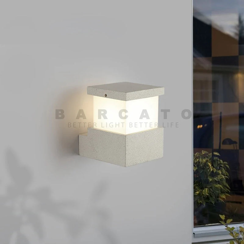 Axyaa Waterproof LED Wall Lamp for Outdoor Garden, 9w Interior Light for Bedroom and Living Room