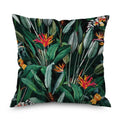 Axyaa Night Rose Linen Pillowcase - Decorative Floral Pillow Covers for Home Decor