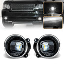 Axyaa LED Fog Lamps for Land Rover Discovery Range Rover Sport L322 - White Yellow