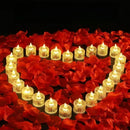 Axyaa LED Crystal Candle Light for Home Decoration, Parties, and Holidays