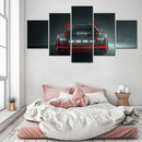 Modern Audi S1 Car Canvas Art Print Home Decor by Axyaa