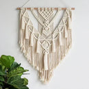 Axyaa Macrame Woven Wall Hanging: Boho Geometric Decor
