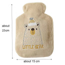 Axyaa Soft Hot Water Bottle | Cute Kawaii Hand Warmer for Winter