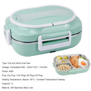 Axyaa Electric Heating Lunch Box 1L Warmer Container 110V 220V 24V 12V