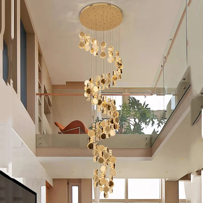 Axyaa Modern LED Chandeliers for Home Decor Lighting in Living & Dining Rooms