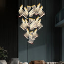 Axyaa Villa Acrylic Chandelier for Modern Luxury Decor & Lighting