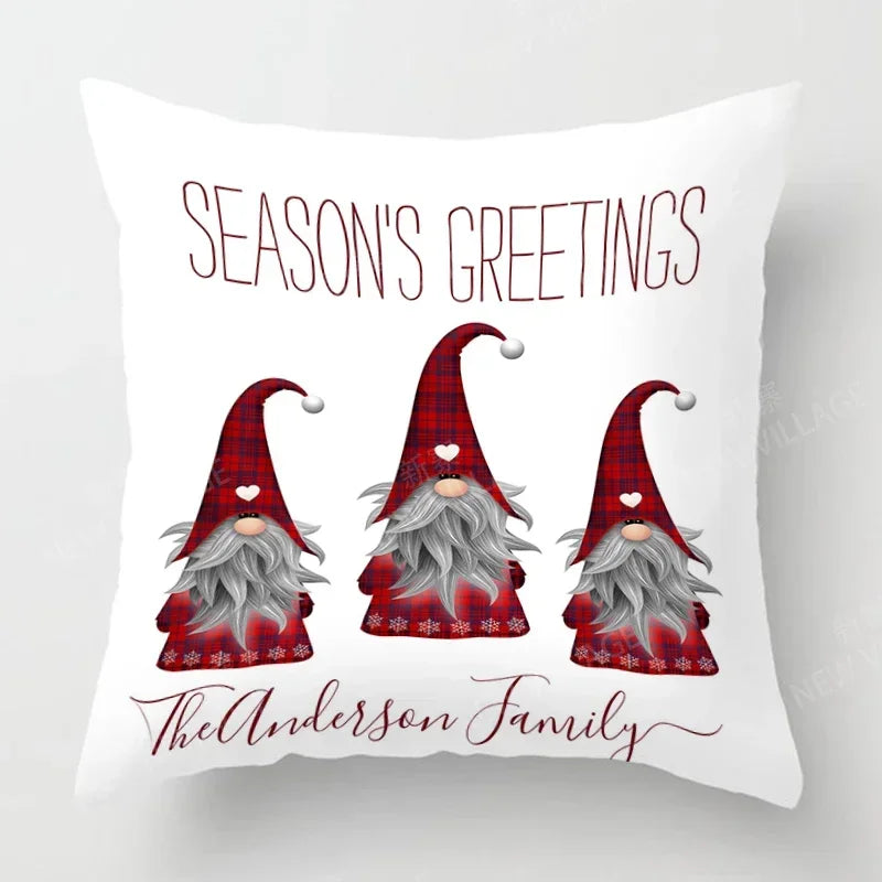 Axyaa Christmas Series Pillowcases for Festive Home Decor 40x40 50x50 60x60 35x35
