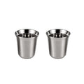 Axyaa Double Wall Espresso Tumbler Glasses Set