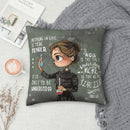 Axyaa Velvet Decor Pillowcase - Creative Zip Car Cushion Case