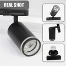 Axyaa LED Track Light GU10 Focus Rail Spot for Home Kitchen Clothing Store