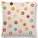 Axyaa Chocolate Candy Donuts Ice Cream Cushion Cover Party Throw Pillow Case