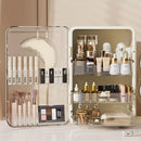 Axyaa Moon Pattern Cosmetics Storage Box - Large Capacity Makeup & Skincare Organizer