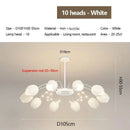 Axyaa Modern Orchid Chandeliers: Luxury LED Lighting Fixtures for Home Decor.