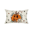 Axyaa Halloween Pumpkin Pillow Cover Fun and Simple Design