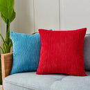 Axyaa Striped Fabric Decorative Throw Pillow Cover for Living Room Sofa