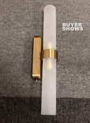 Axyaa Modern Glass Wall Sconce for Living Room Lighting