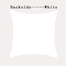 Axyaa Double-Sided Plush Pillowcase for Sofa and Sleeping - 18x18 Inch/20x20 Inch