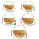 Axyaa Ship-shaped Handheld Basket in Coffee Beige Large Capacity Desktop Organizer