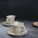 Axya Handmade Ceramic Coffee Cup 200ml - Set of 2