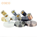 Axyaa Antique Metal Wall Lamp Base - E27 Socket for Edison Bulbs, 110V-220V