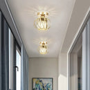Axyaa Industrial LED Crystal Ceiling Light for Kitchen Living Room