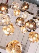 Axyaa Crystal Apple Pendant Light for Luxury Living and Dining Spaces