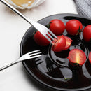 Axyaa Stainless Steel Cheese Hot Pot Fork Set - 6Pcs Flatware Dessert Dinnerware