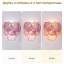 Axyaa French Rainbow Retro Glass Pendant Light - Luxe Living Room & Bedroom Lighting