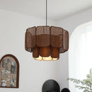 Axyaa Wabi Sabi Style Wicker Pendant Light for Homestay Tea Room Bar Counter