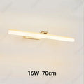 Axyaa LED Aluminum Acrylic Mirror Lamp Modern Minimalist Bathroom Dresser Luxury Lighting