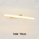 Axyaa LED Aluminum Acrylic Mirror Lamp Modern Minimalist Bathroom Dresser Luxury Lighting