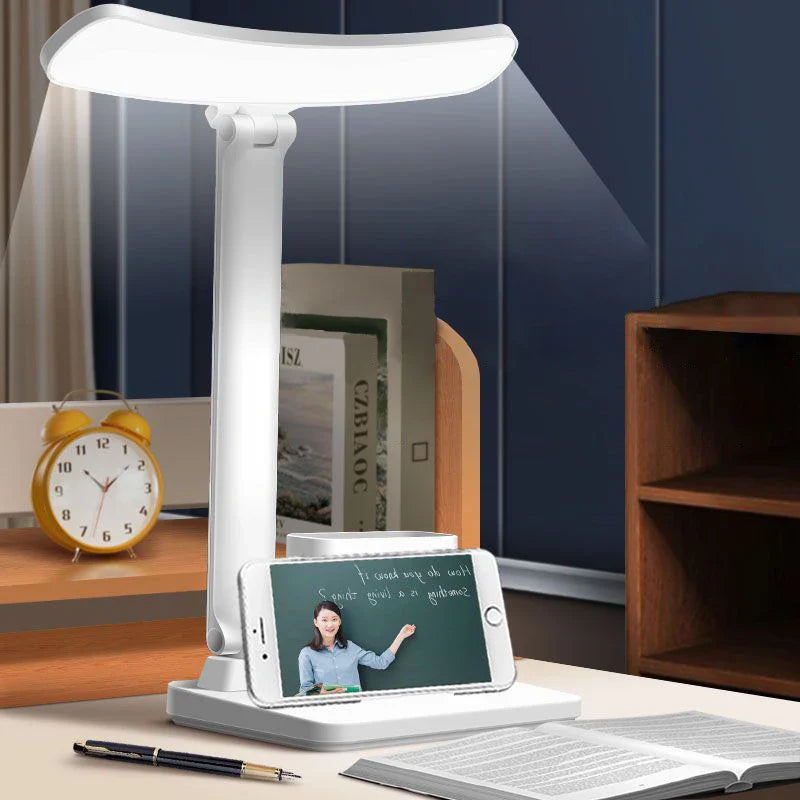 Axya LED Desk Lamp - Touch Night Light, 3 Levels Dimmable, USB Rechargeable