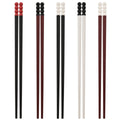 Axyaa Alloy Chopsticks Set for Tomatoes on Sticks, Anti-Slip Sushi, Holiday Parties