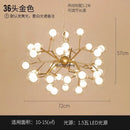 Axyaa Glass Ball Pendant Light for Nordic Modern Style Living Room