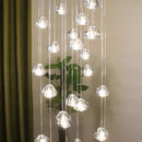 Axyaa Modern Staircase Chandeliers LED Pendant Lights for Living Room