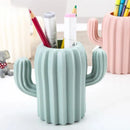 Axyaa Plastic Vase: Unbreakable Cactus Flower Pot & Pen Holder