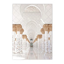 Morocco Mosque Door Canvas Print by Axyaa for Living Room Decor
