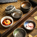 Axyaa Japanese Ceramic Seasoning Plate for Home & Restaurant Decor