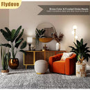 Axyaa Modern Vertical Floor Lamp with Frosted Glass Lampshade