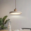 Axyaa Travertine LED Pendant Chandelier for Dining Room Decor