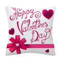 Axyaa Heart Print Cushion Covers Set - 45*45cm