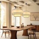 Axyaa Wabi Sabi Cloth Pendant Chandelier Light Fixture