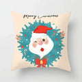 Axyaa Christmas Santa Claus Pillow Set - Festive Home Decor & Gift Option