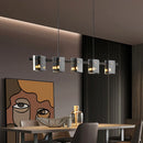 Axyaa Glass Pendant Chandelier for Nordic Decor Dining Room Lighting