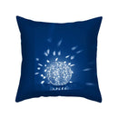 Axyaa Blue Geometry Pillowcase - Decorative Cushion Cover