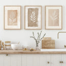 Axyaa Minimalist Leaf Canvas Print for Home and Office Decor