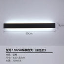 Axyaa Modern LED Wall Lights - Black-White Indoor Rectangle Lamps