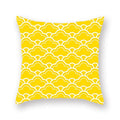 Axyaa Yellow Mandala Ethnic Pattern Cushion Cover 45x45cm